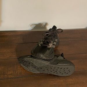 Youth size 4 black Adidas.